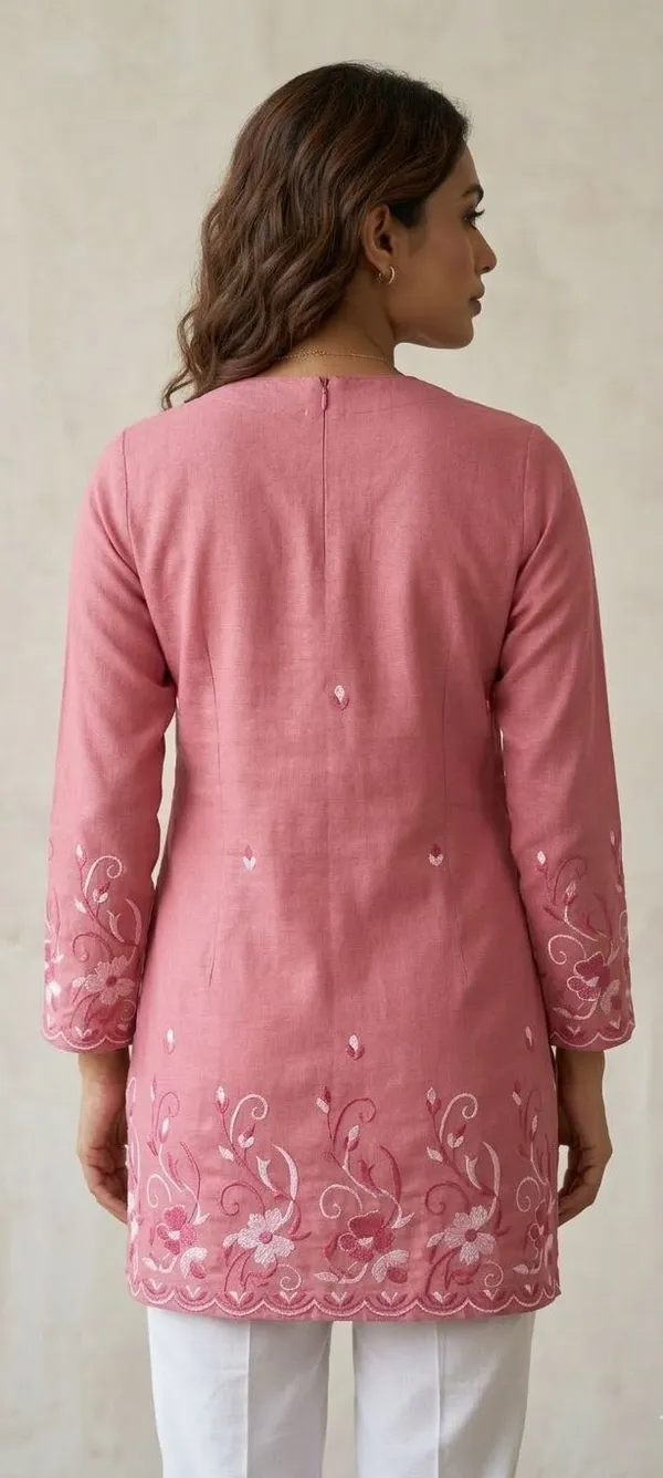 Women_Self_Design_Ethnic_Dress_Kurta_(Pink)