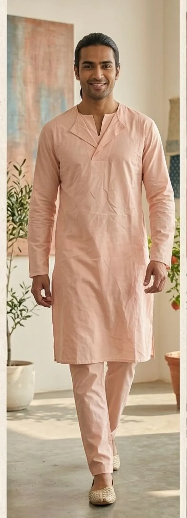 Women_Self_Design_Straight_Kurta_(Beige)