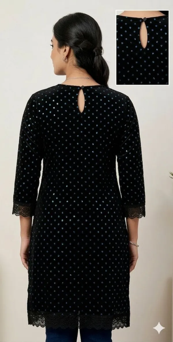 Women_Solid_Straight_Kurta_(Black)