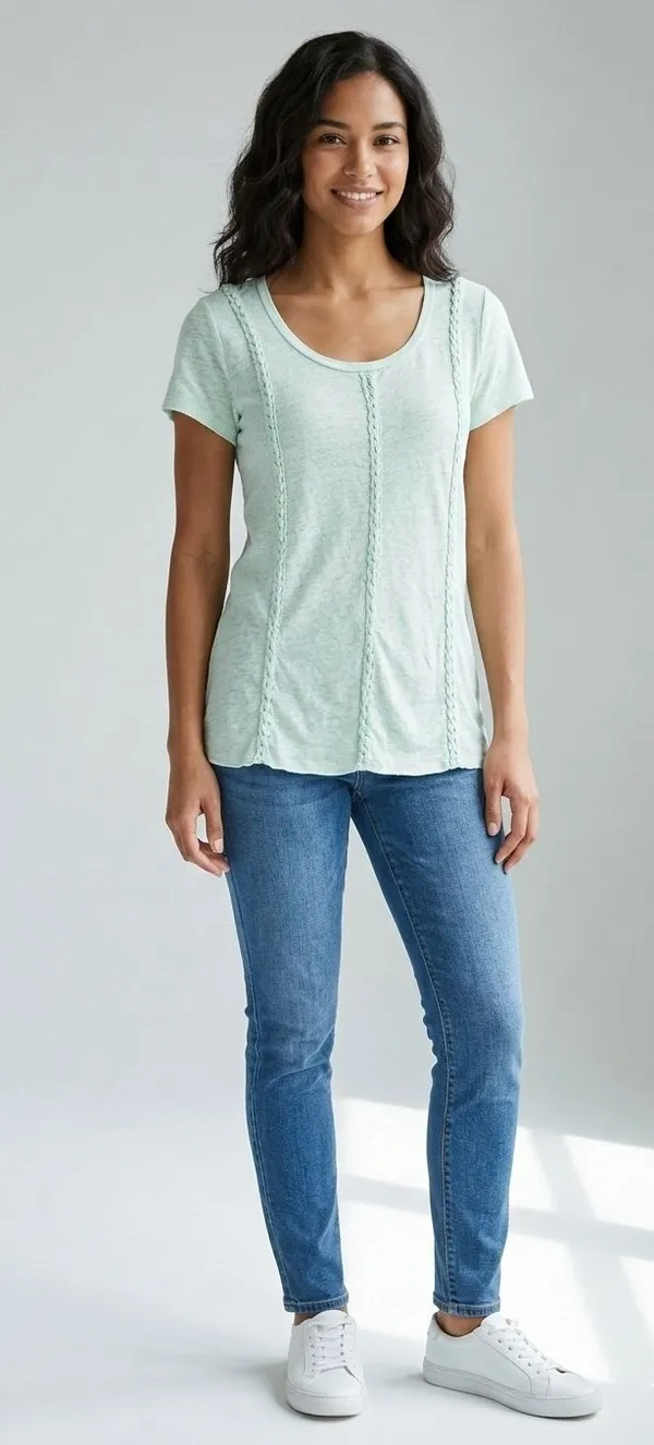 Casual_Color_Block_Women_Top