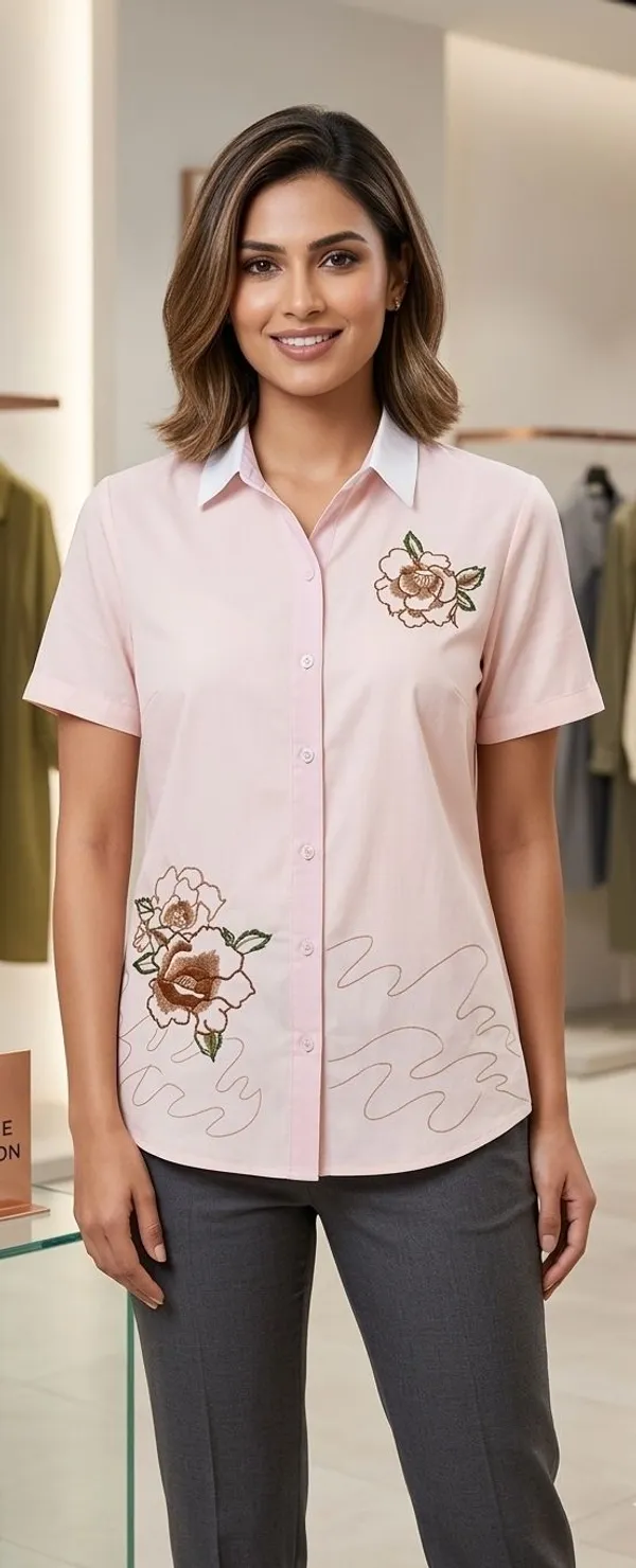 Formal_Color_Block_Women_Shirt