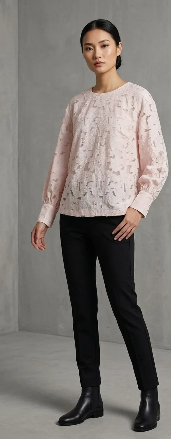 Formal_Solid_Women_Pink_Top
