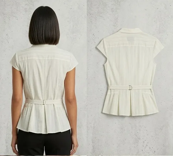 Formal_Solid_Women_White_Top