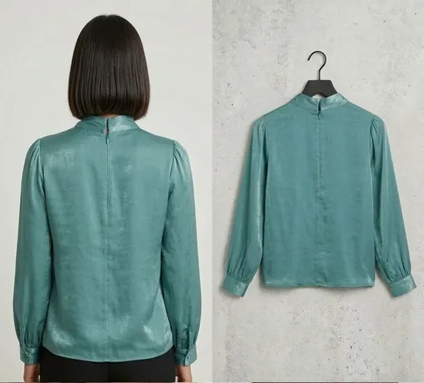 Formal_Solid_Women_Light_Blue_Top