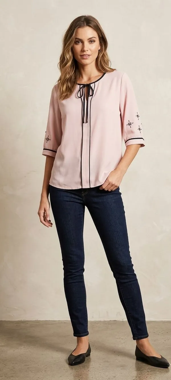 Formal_Solid_Women_Beige_Top