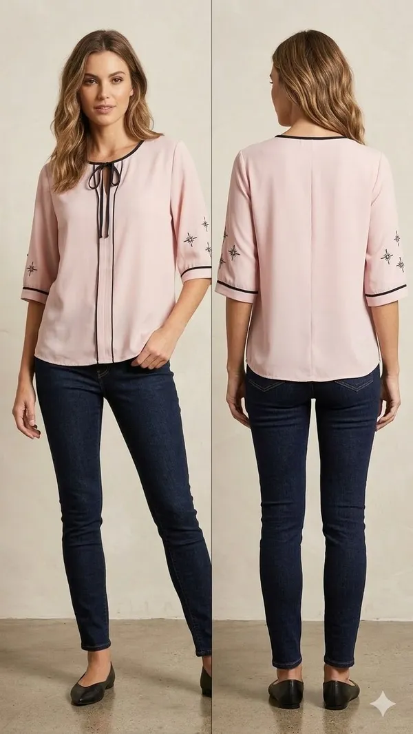 Formal_Solid_Women_Beige_Top