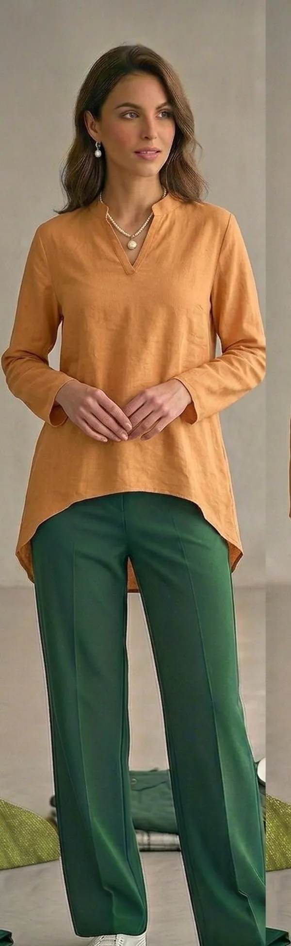Formal_Solid_Women_Orange_Top
