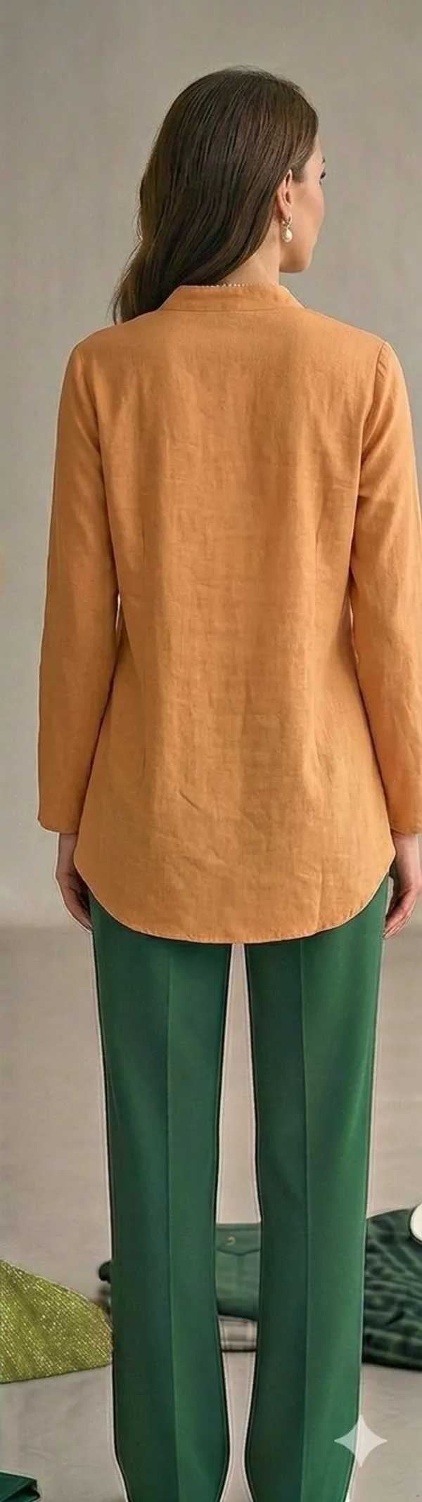 Formal_Solid_Women_Orange_Top