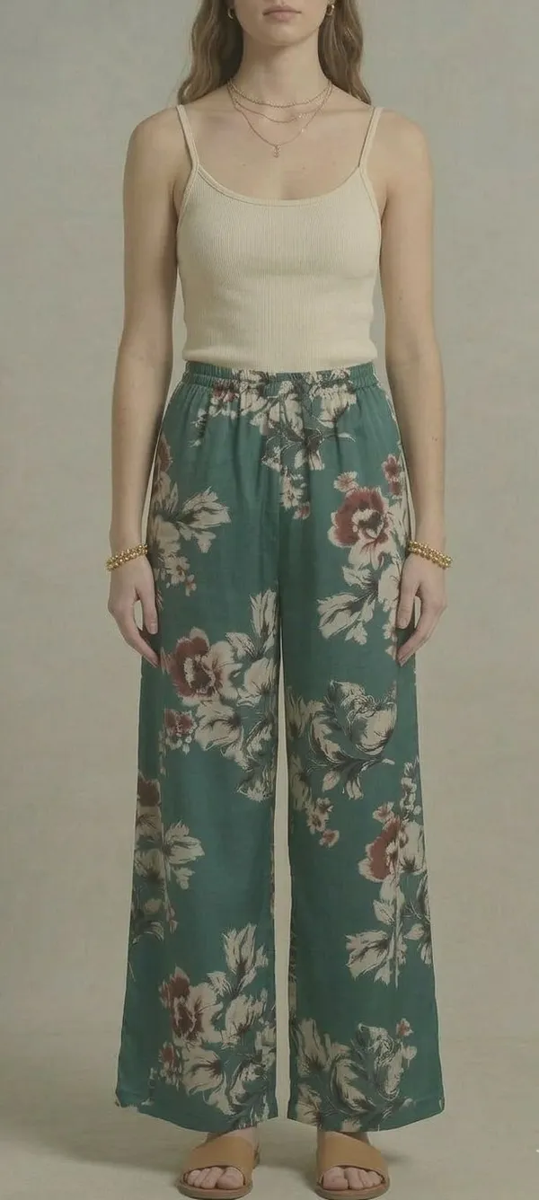 Comfort_Fit_Women_Light_Green_Trousers