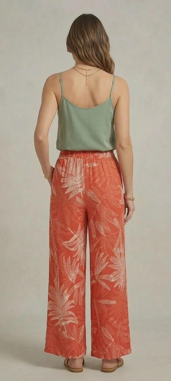 Comfort_Fit,_Regular_Fit_Women_Red_Trousers