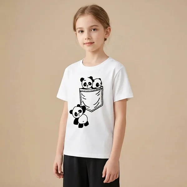 White_And_Black_Pocket_Panda_Printed_T-Shirt_And_Palazzo_For_Baby_Girl