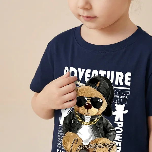 Navy_Blue_And_Black_Adventure_Panda_Printed_T-Shirt_And_Bottom_Set_For_Baby_Girl