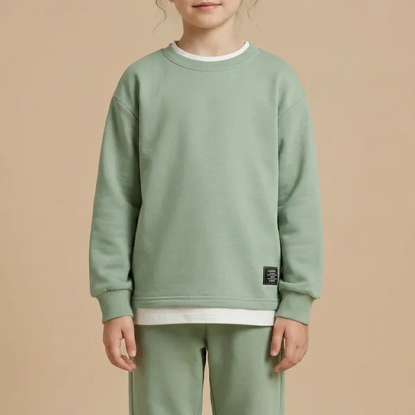 White_Bordered_Pista_Top_Bottom_Set_For_Baby_Girls