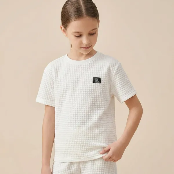 White_Square_Printed_Top_Bottom_Set_For_Baby_Girl