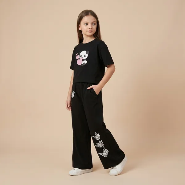 Black_3_Love_Panda_Printed_T-Shirt_And_Palazzo_For_Baby_Girl