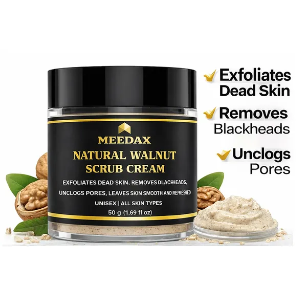 Meedax_Natural_Walnut_Aloe_Face_Scrub