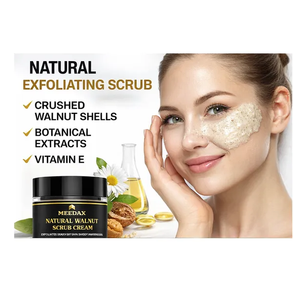 Meedax_Natural_Walnut_Aloe_Face_Scrub