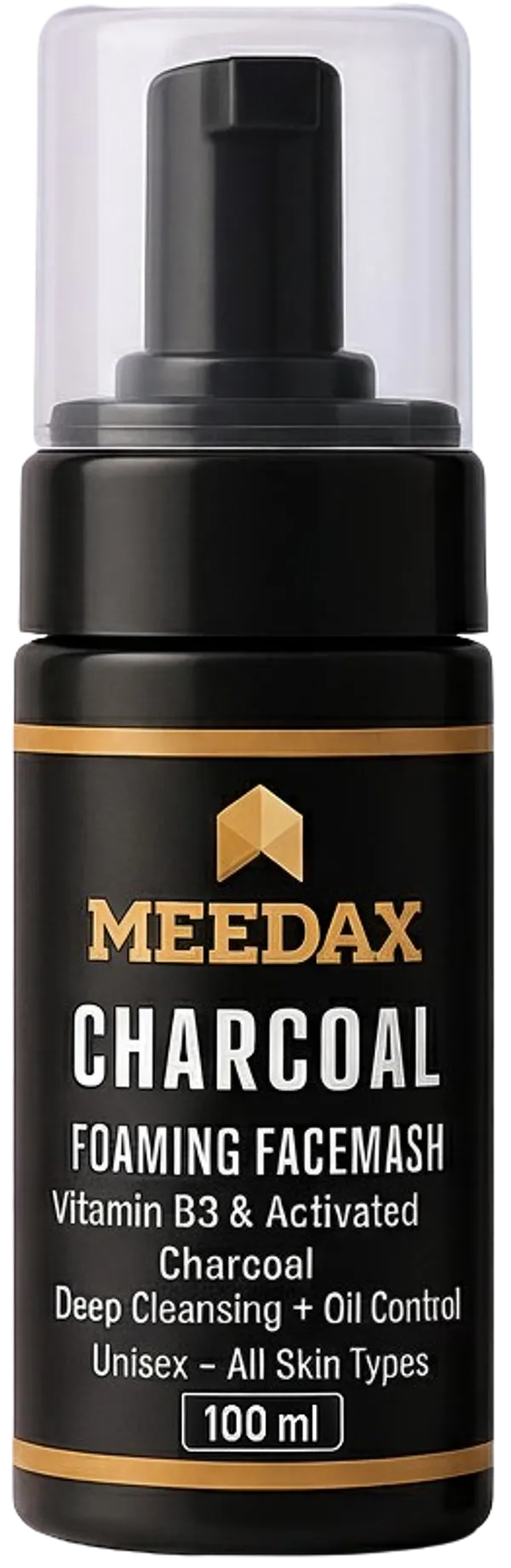 Meedax_Charcoal_Foaming_Face_Wash