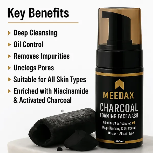 Meedax_Charcoal_Foaming_Face_Wash
