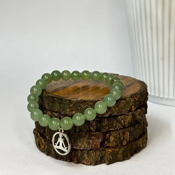 Natural_Green_Aventurine_Unisex_Stone_Bracelet