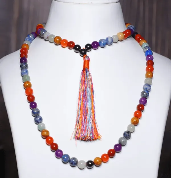 7_Chakra_Natural_Crystal_Gemstone_Certified_Prayer_Bead_8Mm_108_Beads_Japa_Mala