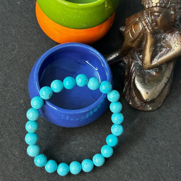 Turquoise_Firoza_Beads_Bracelet_10Mm