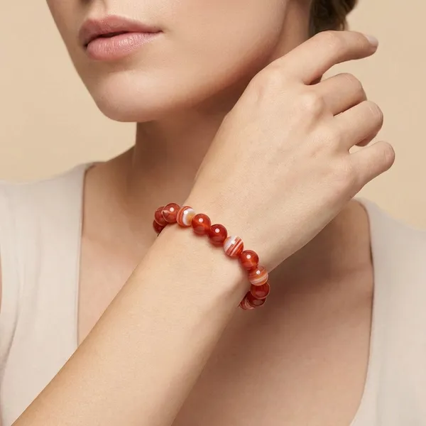 Reiki_Crystal_Carnelian_Bracelet_Reiki_Healing_Crystal_Stone_8Mm