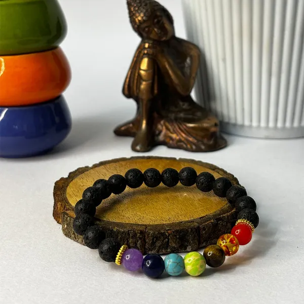 Lava_Rock_7_Chakra_Strand_Bracelet