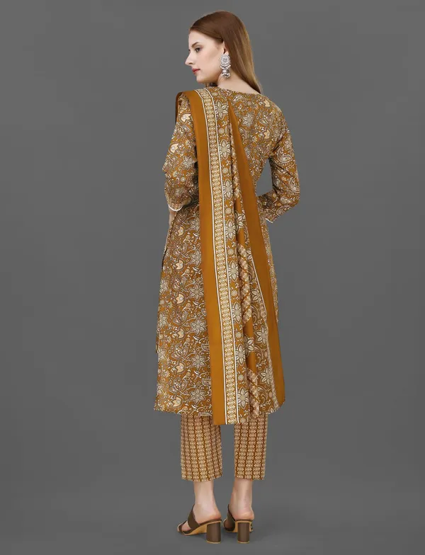 Yellow_Cotton_Blend_Kurti_With_Dupatta_And_Bottom_Wear_For_Women