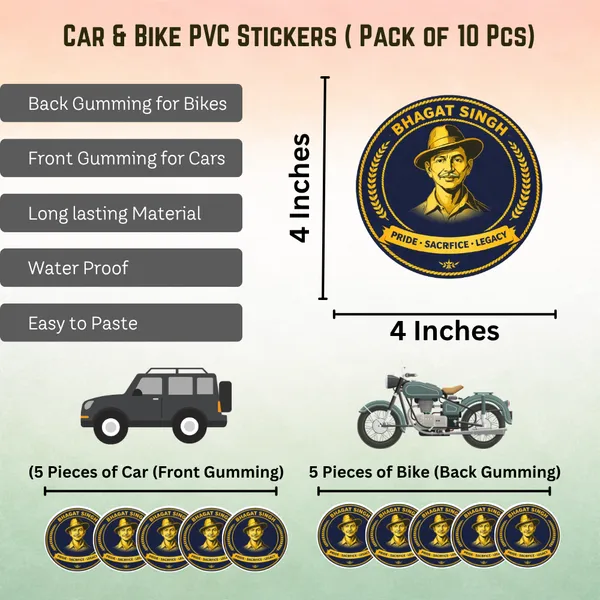 Bhagat_Singh_Car_&_Bike_Sticker_(Pack_Of_10)