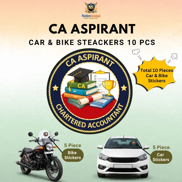 CA_Aspirant_Car_&_Bike_Sticker_(Pack_Of_10)