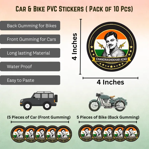Chandra_Shekhar_Azad_Car_&_Bike_Sticker_(Pack_Of_10)