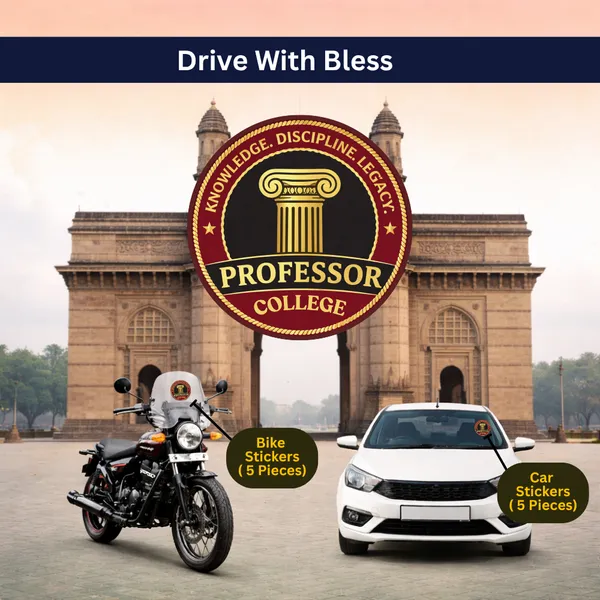 Professor_Car_&_Bike_Sticker_(Pack_Of_10)