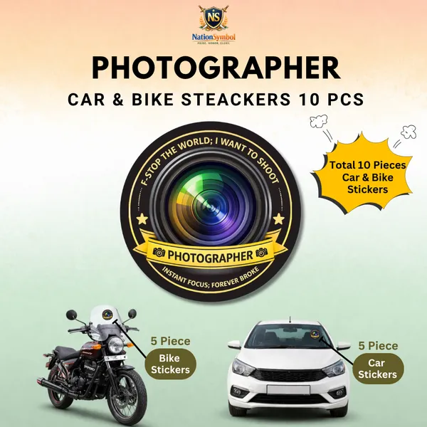 Photographer_Car_&_Bike_Sticker_(Pack_Of_10)