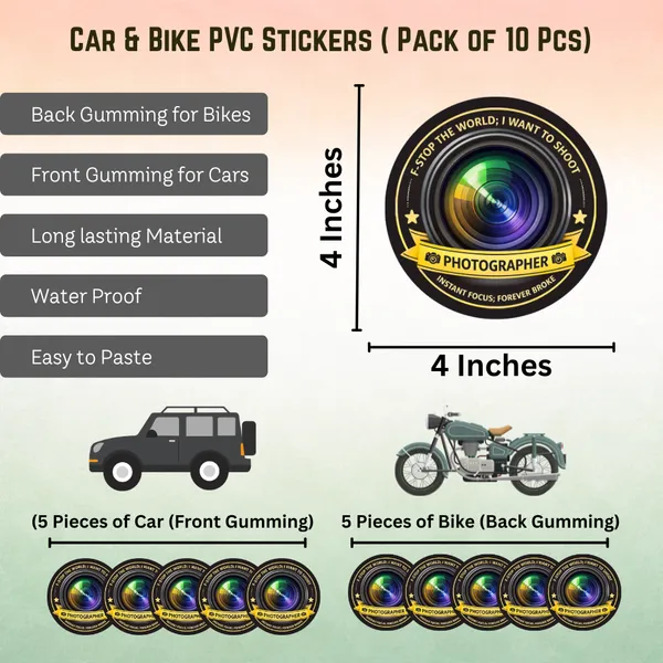 Photographer_Car_&_Bike_Sticker_(Pack_Of_10)