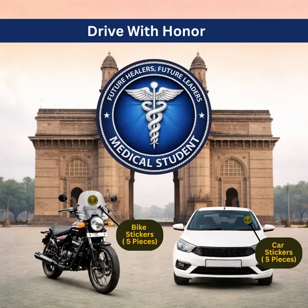 Medical_Students_(Doctor)_Car_&_Bike_Sticker_(Pack_Of_10)