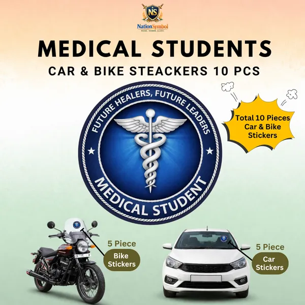Medical_Students_(Doctor)_Car_&_Bike_Sticker_(Pack_Of_10)