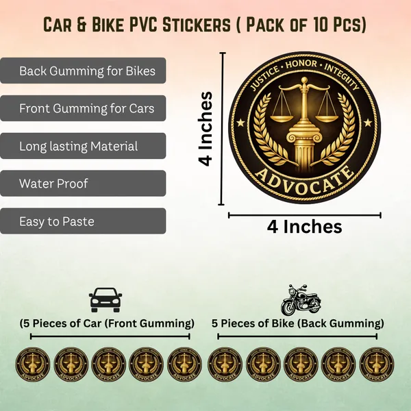Advocate_Car_&_Bike_Sticker_(Pack_Of_10)