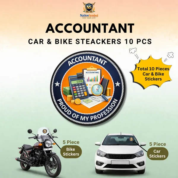 General_Accountant_Car_&_Bike_Sticker_(Pack_Of_10)