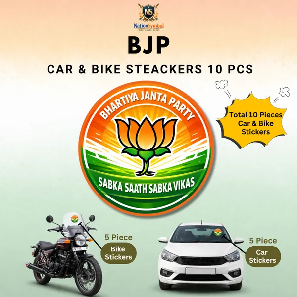 BJP_English_Car_&_Bike_Sticker_(Pack_Of_10)