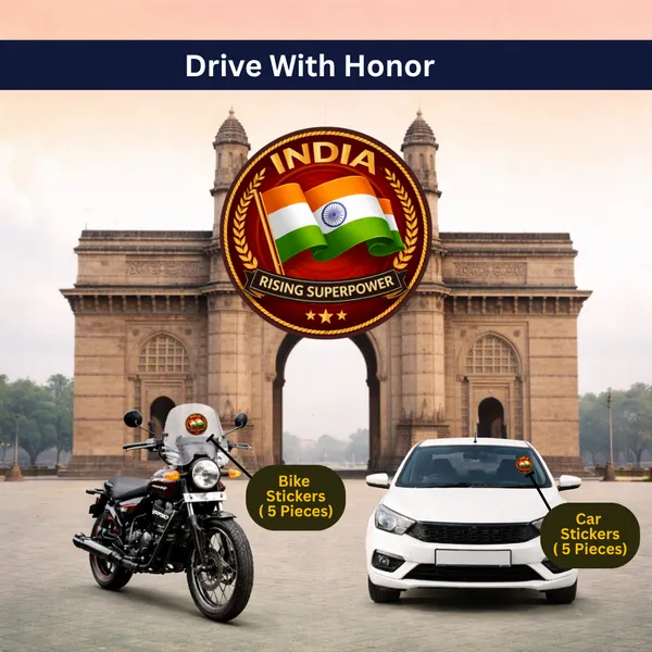 India_Rising_Power_Car_&_Bike_Sticker_(Pack_Of_10)