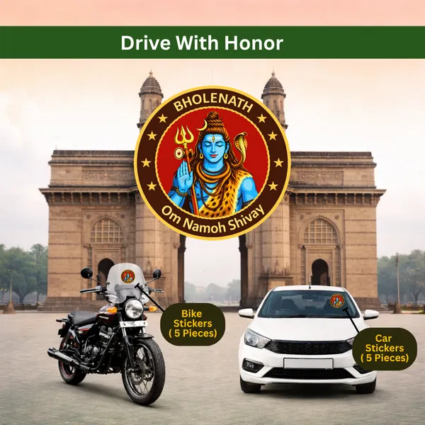 Bholenath_Car_&_Bike_Sticker_(Pack_Of_10)