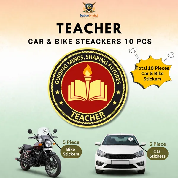 Teacher_Car_&_Bike_Sticker_(Pack_Of_10)