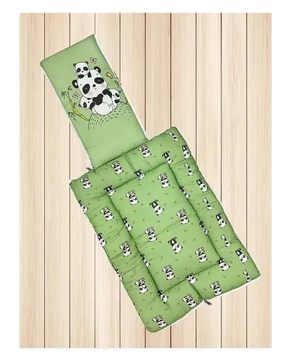 Green_Pure_Cotton_Breathable_Sleeping_Bag_With_Smooth_Zipper_Carry_Nest_Bedding_For_Newborn_Baby