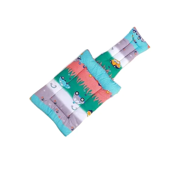 Blue_Pure_Cotton_Breathable_Sleeping_Bag_With_Smooth_Zipper_Carry_Nest_Bedding_For_Newborn_Baby