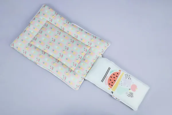 Green_Pure_Cotton_Breathable_Sleeping_Bag_With_Smooth_Zipper_Carry_Nest_Bedding_For_Newborn_Baby