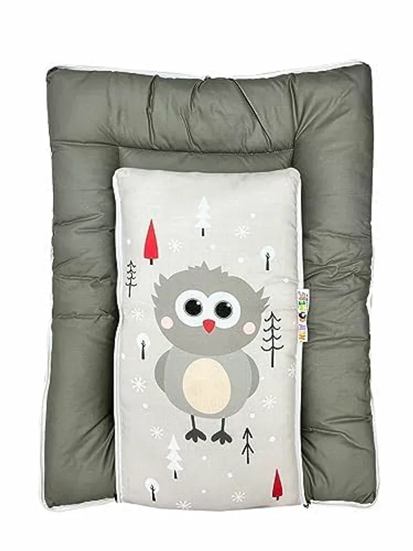 Grey_Pure_Cotton_Breathable_Sleeping_Bag_With_Smooth_Zipper_Carry_Nest_Bedding_For_Newborn_Baby