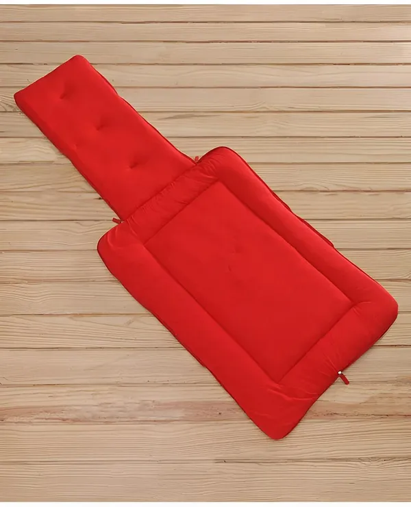 Red_Pure_Cotton_Breathable_Sleeping_Bag_With_Smooth_Zipper_Carry_Nest_Bedding_For_Newborn_Baby