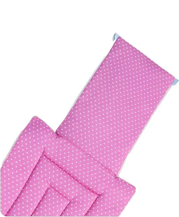 Pink_Pure_Cotton_Breathable_Sleeping_Bag_With_Smooth_Zipper_Carry_Nest_Bedding_For_Newborn_Baby