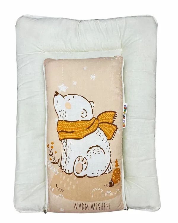 Brown_Pure_Cotton_Breathable_Sleeping_Bag_With_Smooth_Zipper_Carry_Nest_Bedding_For_Newborn_Baby